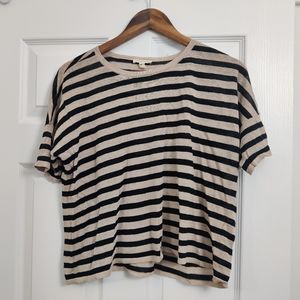 Eileen Fisher Linen Striped Top
